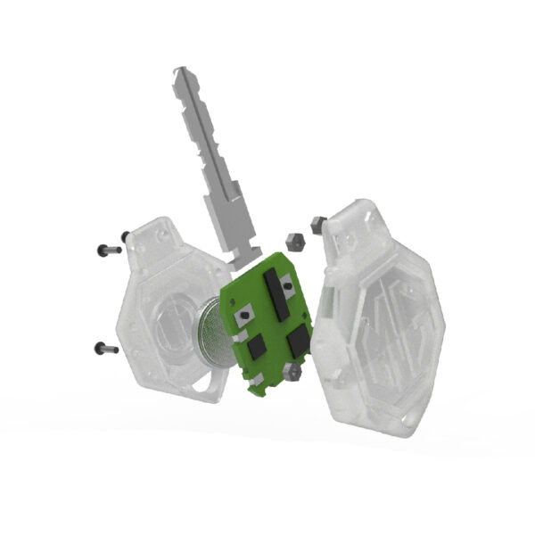 MG TF CRYSTAL PEKTRON KEY HOUSING